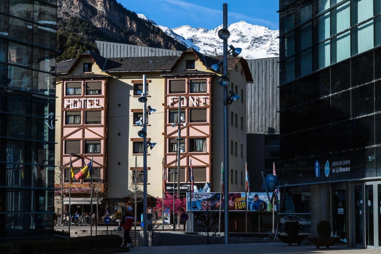 Font Andorra Hostel Ла-Массана Екстер'єр фото