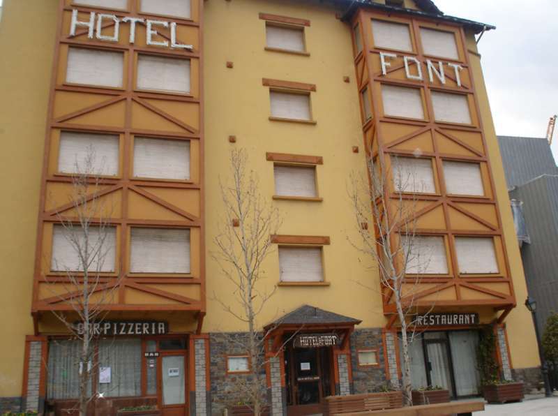 Font Andorra Hostel Ла-Массана Екстер'єр фото